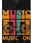 Müzik Music On Kaset Teyp Baskılı Tişört Çocuk T-Shirt 2