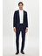 Twn Slim Fit Lacivert Düz Takım Elbise 1EF05KV29509M 3