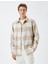 Oduncu Gömleği Klasik Yaka Düğmeli Uzun Kollu 3