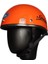 Motosiklet ve Bisiklet Kaskı Abs Materıal Yarım Chopper Model Kask Vespa Scooter Orange 1