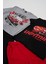4'lü Mcqueen Baskılı Tshirt Şort Pantolon Siyah Takım 4