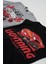 4'lü Mcqueen Baskılı Tshirt Şort Pantolon Siyah Takım 5