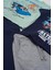 4'lü Hot Wheels Baskılı Tshirt Şort Pantolon Takım 3