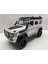 Mercedes G63 Jip Diecast Koleksiyon Metal Model Oyuncak Araba 23 cm Sesli Işıklı Kaput Bagaj Kapılar Açılır Jeep Beyaz 2