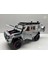 Mercedes G63 Jip Diecast Koleksiyon Metal Model Oyuncak Araba 23 cm Sesli Işıklı Kaput Bagaj Kapılar Açılır Jeep Beyaz 4