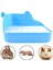Pet Hamster Tuvalet Köşe Tepsileri Pet Mavi 28X22X15CM (Yurt Dışından) 4