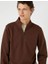 4WAM70126MK Koton Erkek Sweat Kahverengi 3