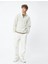4WAM70126MK Koton Erkek Sweat Gri 2
