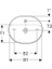 Geberıt Lay-On Washbasin Variform B60 500.777.01.2 60X45 cm 4