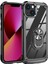 Apple iPhone 13 Telefon Kasası 6.1 Inç Metal Yüzük Kickstand Pc+Tpu Damla Geçirmez Kapak Cep Telefonu Anti Çizelge Önleme Arkası (Yurt Dışından) 1