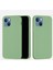 Apple iPhone 13 Telefon Kılıfı Için Iyi Korumalı Anti-Kırpma Sıvı Silikon Telefon Geri Kılıf Telefon Kapağı 6.1 Inç-Işık Yeşil (Yurt Dışından) 3