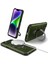 Apple iPhone 13 Telefon Kılıfı Için Magsafe Charger Telefon Kapağı 6.1 Inç Tpu+Pc Mat Kickstand Case-Yeşil (Yurt Dışından) 1