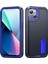 Apple iPhone 13 Telefon Kasası 6.1 Inç Metal Kickstand Pc+Tpu Askeri Anti-Drop Koruma Telefon Kılıfı Kapak-Dark Mavi (Yurt Dışından) 2