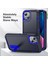 Apple iPhone 13 Telefon Kasası 6.1 Inç Metal Kickstand Pc+Tpu Askeri Anti-Drop Koruma Telefon Kılıfı Kapak-Dark Mavi (Yurt Dışından) 3