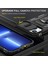 Apple iPhone 13 Telefon Kasası 6.1 Inç Halka Kickstand Anti-Fall Vaka Slayt Kamera Kapağı Pc+Tpu Cep Telefonu Koruyucu Kapak Black (Yurt Dışından) 3