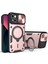 Apple iPhone 13 Telefon Kılıfı 6.1 Inç Slayt Kamera Koruma Telefon Kılıfı Pc+Tpu Dönen Kickstand-Pink ile Damla Geçirmez Kapak (Yurt Dışından) 1