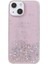 Apple iPhone 13 Telefon Kılıfı Için Sparkle Yıldızlı Gökyüzü Ince Işık Epoksi Anti Scratch Tpu Telefon Kılıfı Koruyucu 6.1 Inç-Pembe (Yurt Dışından) 2
