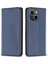 Apple iPhone 13/14 Pu Deri+Tpu Stand Telefon Kılıfı Blue Için Telefon Kapağı (Yurt Dışından) 1