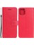 Kelebek Çiçek Pu Deri Cüzdan Kabuklu Stant Çantası, Apple iPhone 13-Kırmızı Için Kayışlı (Yurt Dışından) 1