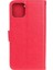 Kelebek Çiçek Pu Deri Cüzdan Kabuklu Stant Çantası, Apple iPhone 13-Kırmızı Için Kayışlı (Yurt Dışından) 3