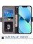 Apple iPhone 14 Telefon Kasası 6.1 Inç Jean Kumaş Doku Anti-Çizelge Anti Telefon Kılıfı Dönen Kartı Yuvası Tasarım Cüzdan Stili Deri Kapak Stand-Grey (Yurt Dışından) 2