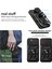 Apple iPhone 13 Telefon Kasası Anti-Fall Ring Tutucu Telefon Kılıfı 6.1 Inç Slayt Kamera Koruma Pc+Tpu Hibrid Telefon Kapağı Kömartılı Kickstand (Yurt Dışından) 4