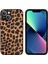 Apple iPhone 13 Telefon Kılıfı Dokulu Yüzey Pu Deri Kaplamalı Pc+Tpu Telefon Kılıfı Kabuk 6.1 Inç-Karanlık Kahverengi (Yurt Dışından) 1