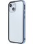 Apple iPhone 13 Telefon Kılıfı Için Gizlilik Korumalı 35 Derece Anti-Peep Güçlü Manyetik Metal Çerçeve+Çift Taraflı Temperli Cam Telefon Kılıfı 6.1 Inç-Mavi (Yurt Dışından) 3