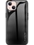 Karbon Fiber Doku Temperli Cam Arka+Tpu Kenarı Hibrid Telefon Kapağı Kasası Için Apple iPhone 13 6.1 Inç-Siyah (Yurt Dışından) 1