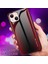 Karbon Fiber Doku Temperli Cam Arka+Tpu Kenarı Hibrid Telefon Kapağı Kasası Için Apple iPhone 13 6.1 Inç-Siyah (Yurt Dışından) 2