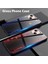 Karbon Fiber Doku Temperli Cam Arka+Tpu Kenarı Hibrid Telefon Kapağı Kasası Için Apple iPhone 13 6.1 Inç-Siyah (Yurt Dışından) 3