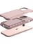 Apple iPhone 13 Telefon Kılıfı Akrilik+Tpu Hibrit Kılıf Koruyucu Kapak Kart Tutucu ve Gizli Ayna 6.1 Inç-Rose Altın (Yurt Dışından) 3