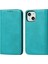 Süper Mıknatıs Kapanması Çizgi Anti-Çizelge Cüzdan Tasarımı Deri Stand Kılıfı Apple iPhone 13 Için 6.1 Inç Hafif Mavi (Yurt Dışından) 1