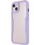 Apple iPhone 13 Telefon Kılıfı Pet Ekran Koruyucusu+Akrilik Arka Panel+Tpu Çerçeve Bırakma Geçirmez Telefon Hibrit Kapak Kılıfı 6.1 Inç-Mor (Yurt Dışından) 3