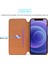 Retro Style Card Tutucu Stand Tasarımı Deri Telefon Kılıfı Apple iPhone 13 6.1 Inç-Kahverengi Için Kapak (Yurt Dışından) 3
