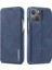 Retro Style Card Tutucu Stand Tasarım Deri Telefon Kılıfı Apple iPhone 13 6.1 Inç-Mavi Için Kapak (Yurt Dışından) 1