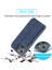 Retro Style Card Tutucu Stand Tasarım Deri Telefon Kılıfı Apple iPhone 13 6.1 Inç-Mavi Için Kapak (Yurt Dışından) 4
