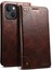 Apple iPhone 13 Telefon Kasası Için Çizik Anti-Damla Flip Telefon Kapağı Pu Deri+Tpu Kasa Kabuğu Cüzdan ve 6,1 Inç Kahverengi (Yurt Dışından) 1