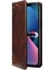 Apple iPhone 13 Telefon Kasası Için Çizik Anti-Damla Flip Telefon Kapağı Pu Deri+Tpu Kasa Kabuğu Cüzdan ve 6,1 Inç Kahverengi (Yurt Dışından) 2