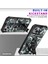 Kamuflaj Tasarım Apple iPhone 13 Için Iyi Korunmuş Anti-Fall Telefon Kabuğu 6.1 Inç Işıklı Yeşil (Yurt Dışından) 2