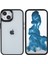 Apple iPhone 14 Telefon Kasası 6.1 Inç Şok Geçirmez Pc+Tpu Kapak Metal Kamera Lens Çerçeve Metal Düğmeleri Cep Telefonu Kasa-Siyah (Yurt Dışından) 1