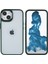 Apple iPhone 14 Telefon Kasası 6.1 Inç Şok Geçirmez Pc+Tpu Kapak Metal Kamera Lens Çerçeve Metal Düğmeleri Cep Telefonu Vaka-Yeşil (Yurt Dışından) 1