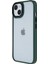 Apple iPhone 14 Telefon Kasası 6.1 Inç Şok Geçirmez Pc+Tpu Kapak Metal Kamera Lens Çerçeve Metal Düğmeleri Cep Telefonu Vaka-Yeşil (Yurt Dışından) 3