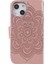Apple iPhone 13 Telefon Kasası Için Mandala Çiçek Pu Deri Telefon Stand Kapağı Cüzdan Kılıfı Kayış 6.1 Inç-Rose Gold (Yurt Dışından) 3