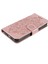 Apple iPhone 13 Telefon Kasası Için Mandala Çiçek Pu Deri Telefon Stand Kapağı Cüzdan Kılıfı Kayış 6.1 Inç-Rose Gold (Yurt Dışından) 4