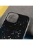 Apple iPhone 13 Telefon Kılıfı Için Sparkle Yıldızlı Gökyüzü Ince Işık Epoksi Anti Scratch Tpu Telefon Kılıfı Koruyucu 6.1 Inç-Black (Yurt Dışından) 4