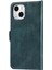 Apple iPhone 13 Telefon Kasası Için Çizik Dirençli Rfıd Engelleme Flip Telefon Kasası Manyetik Kapanma Cüzdan Telefon Kapak Kabuğu 6.1 Inç-Mavi (Yurt Dışından) 3