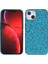 Apple iPhone 13 Telefon Kasası Parıltı Bling Tpu Elektro-Örtüşme Kenarı+Sert Pc Back Clatch Anti-Cratch Işık Telefon Kasası 6.1 Inç-Mavi (Yurt Dışından) 1