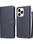 Apple iPhone 14 Telefon Kasası 6.1 Inç Düşüşe Dayanıklı Standı Kapak Folio Flip Deri Deri Cüzdan Cep Telefonu Kasa ile Kordon Mavisi (Yurt Dışından) 1