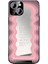 Apple iPhone 13 Için Tpu+Pc Kabuğu, Pull-Out Kickstand-Pink ile Ilham Kelime Ayna Telefon Kılıfı (Yurt Dışından) 1